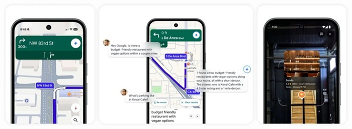 Google Maps update brings Gemini integration, Landmark Directions, and Proactive Traffic Alerts