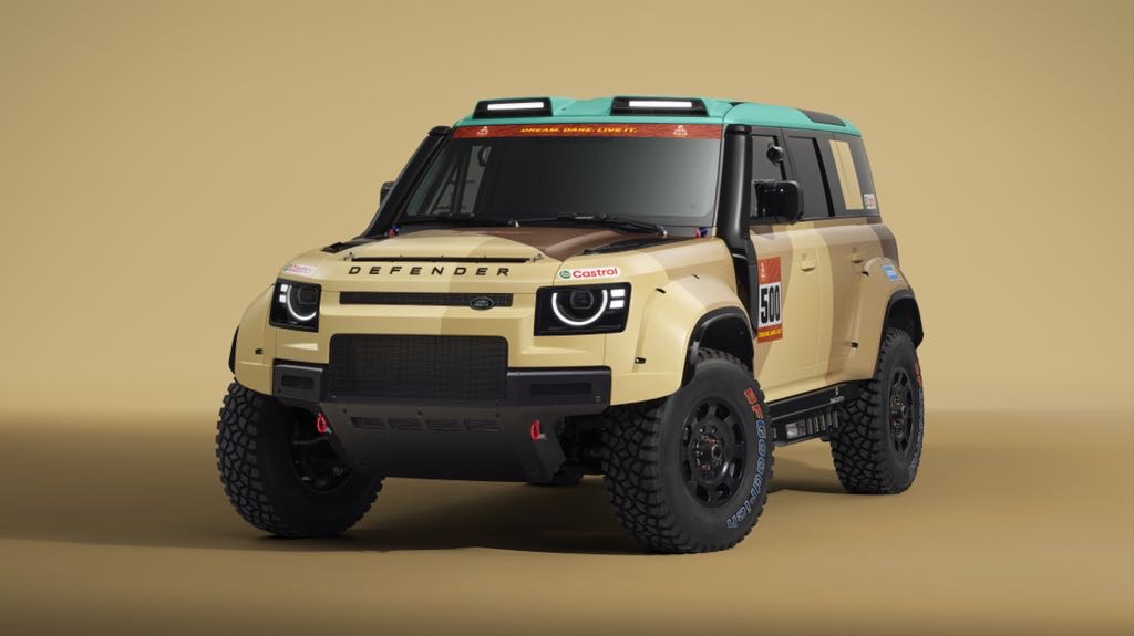 Land Rover Defender Dakar D7X-R Revealed For 2026 Rally-Raid Debut