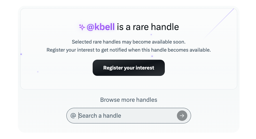 X’s handle marketplace is open and there are some… interesting names if you’re willing to pay