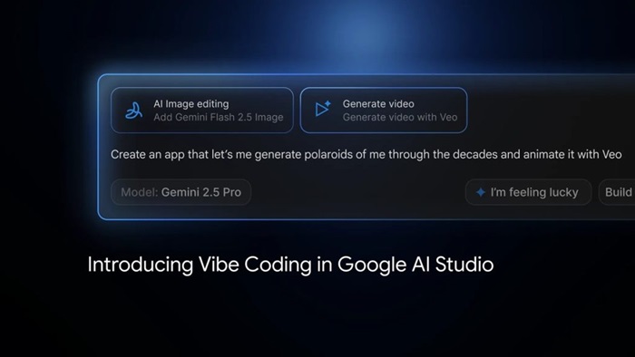 Google AI Studio introduces Vibe Coding