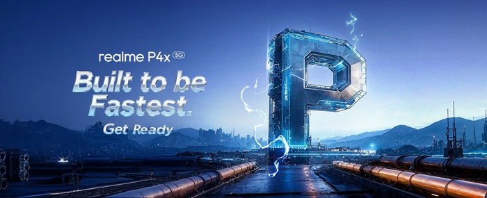 realme P4x 5G launching soon in India, featuring 90fps gaming, VC cooling, and 45W fast charging