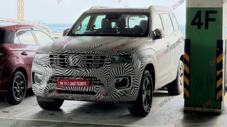2026 Mahindra Scorpio N Facelift Spotted With Feature Upgrades