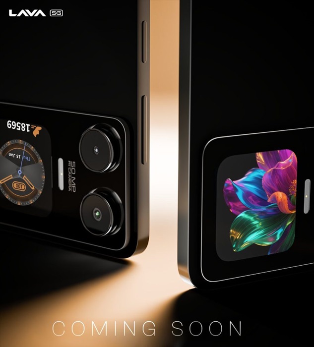 LAVA Blaze Duo 3 to bring secondary AMOLED display under ₹20,000