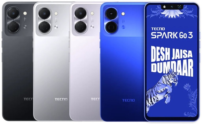 TECNO Spark Go 3 launched in India at ₹8,999