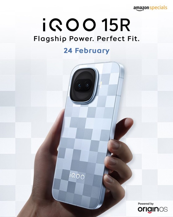 iQOO 15R India launch set for 24th February