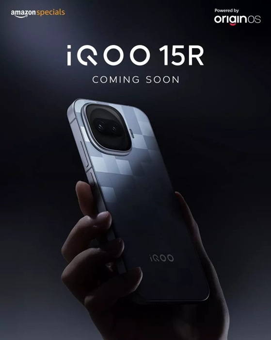 iQOO 15R teased ahead of India launch