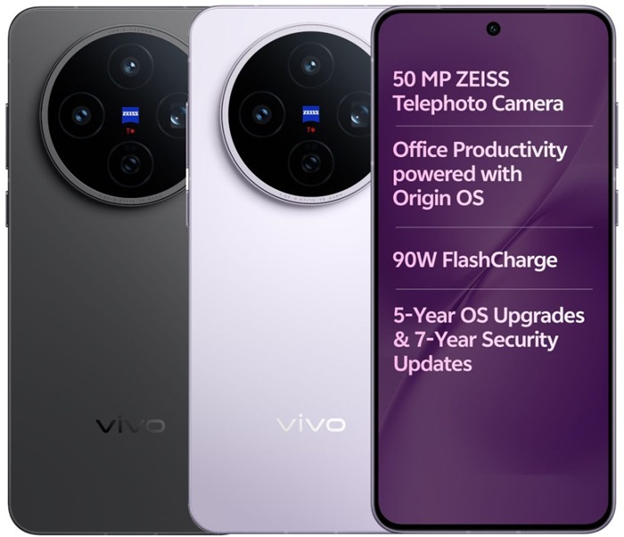 vivo X200T launched in India at ₹59,999 featuring 50MP ZEISS triple cameras, 40W wireless charging, 5000nits 1.5K AMOLED, Dimensity 9400+, and more